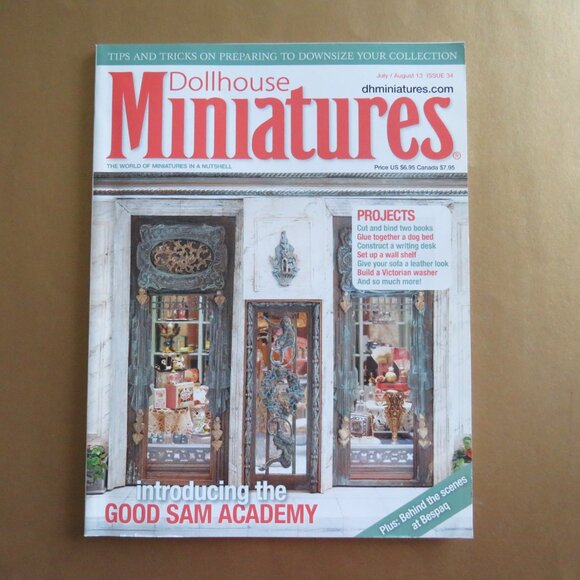 Dollhouse Miniatures Magazines Lot of 6 2012, 2013, 2014 - Picture 4 of 7